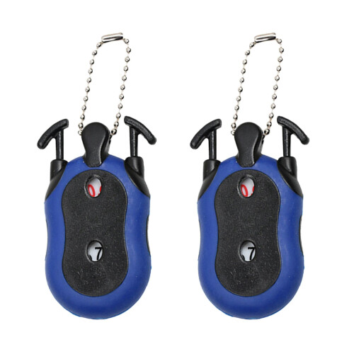 2x Golf Stroke Shot Putt Score Counter Keeper Scoring Indicator Blue 1