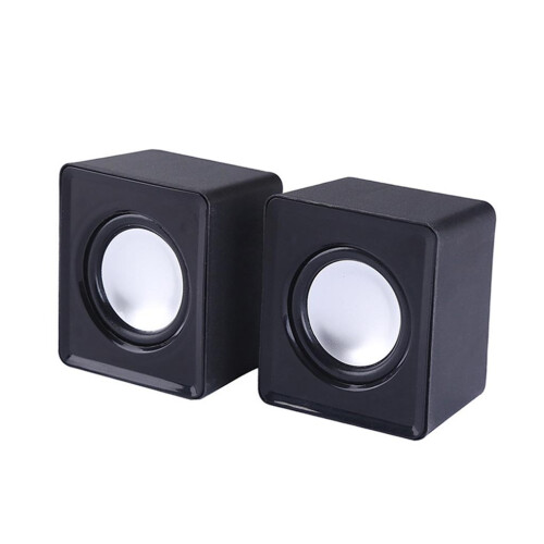 Mini Computer Speakers Stereo2.0 Subwoofer for Home Use Office Tablet