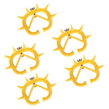 5Pcs Plastic Weaner Anti Sucking Calf Cow Cattle Milking Stops Sucking