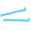 2pcs Soft Plastic Ice Hockey Figure Skate Blade Guard Cover Protector 2