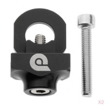 2pcs Compact Bicycle Chain Tensioner Adjuster Fastener Folding BMX Bik