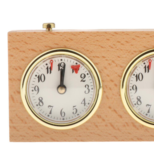 1pc Competition Game Analog Chess Clock Timer Gift for Board Games Clo 2