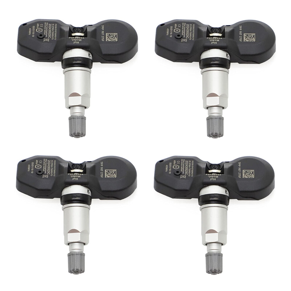 4Pcs Tpms Tire Pressure Sensor For Audi A4 A6 A8 Q7 R8 Vw 7Pp907275f 20032014 Realtime Monitoring 9169991725352
