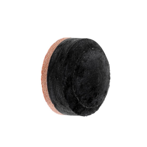 Replacement High Quality Artificial Pigskin Pool Cue Tips Brown 14mm M