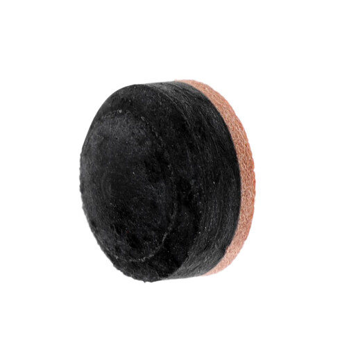Replacement High Quality Artificial Pigskin Pool Cue Tips Brown 14mm M 1
