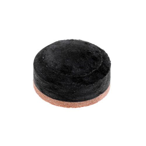 Replacement High Quality Artificial Pigskin Pool Cue Tips Brown 14mm M 2