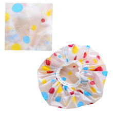 Waterproof Shower Cap for Women 12 Pcs Soft Lined Reusable Bath Cap Elastic Hair Bonnet Multi Colors