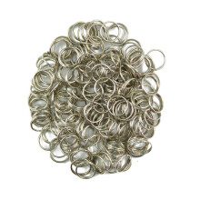 200pcs/Lot Steel Metal Key Split Ring Keyrings Key Chain Findings 8mm