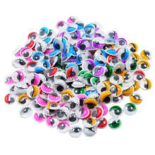 168 Pieces Self Adhesive Sticky Wiggle Eyelash Eyes Assorted Color 12m