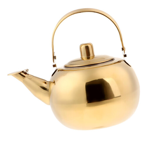 Outdoor Camping Stainless Steel Tea Kettle Coffee Pot 1