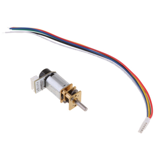 DC 12V Micro Gear Motor Electric Speed Reduction Motor Gearbox Coder 3