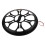 Car Horn Decorative Cover Speaker Grilles Protector Black for Light 10 1
