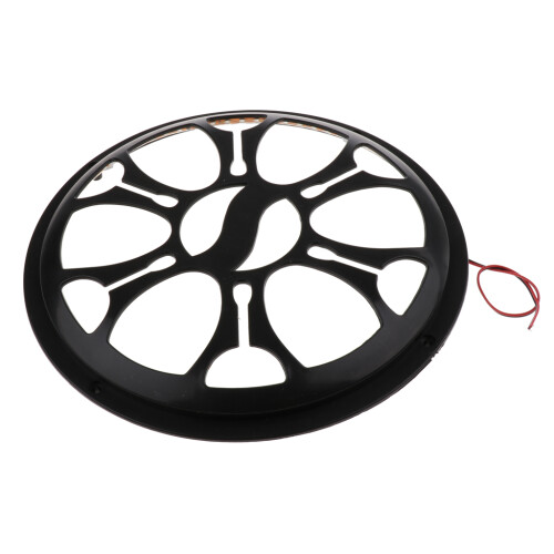 Car Horn Decorative Cover Speaker Grilles Protector Black for Light 10