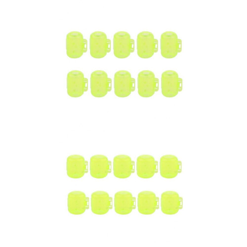 20pcs Plastic Fishing Hook Cover Lure Hook Protector Fish Jig Hook Cap