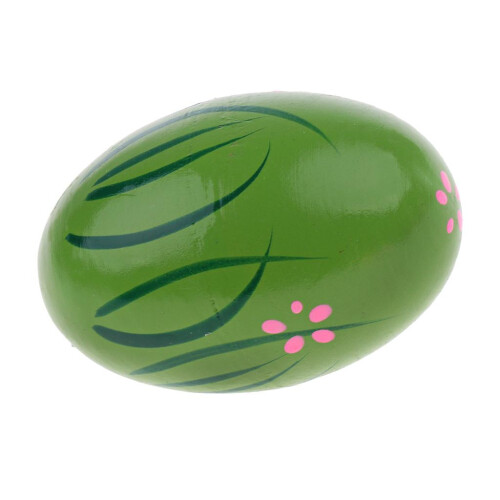 Wood Hand Shaker Egg Intelligence Percussion Toy for Early Learning Gr