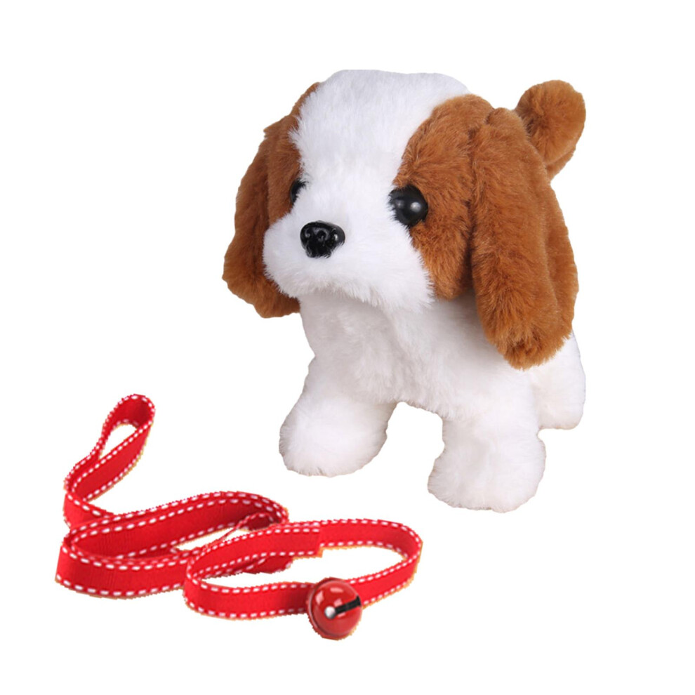 Electronic Plush Dog Interactive Barking Tail Wag for Children Gift Co