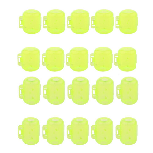 20pcs Plastic Fishing Hook Cover Lure Hook Protector Fish Jig Hook Cap 2