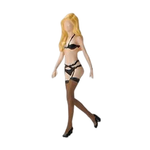 1:64 Scale Miniature Girls Model Tiny Character Model for Model Train