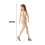 1:64 Scale Miniature Girls Model Tiny Character Model for Model Train 2
