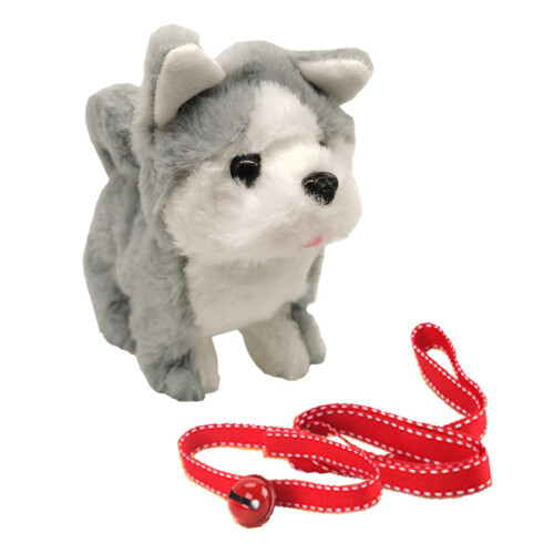 Electronic Plush Dog Interactive Barking Tail Wag for Children Gift Hu