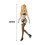 1:64 Scale Miniature Girls Model Tiny Character Model for Model Train 2