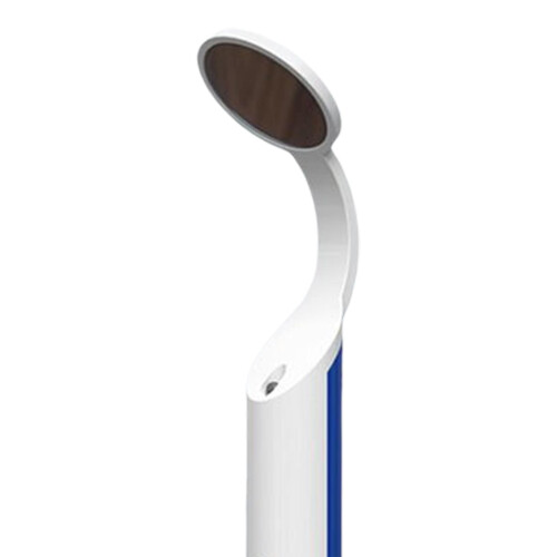 Dental Mirror with Bright Light Lamp Curve Angle Comfortable Grip Anti 2