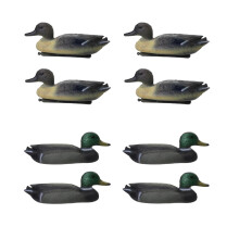 8x PE Lifelike Floating 14" Hunting Shooting Male/Drake Duck Decoy