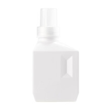 Laundry Bottle with Label Large Capacity for Detergent Home Use White