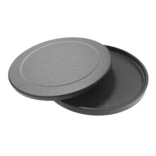 2x Metal Round Screw in Lens Filter Stack Caps Metal Protector Case 40