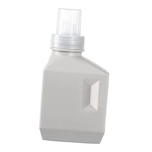 Laundry Bottle with Label Large Capacity for Detergent Home Use Gray 6