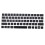 Replacement US Keyboard Key Caps Full Set for Macbook Pro 13 A1706 201 1
