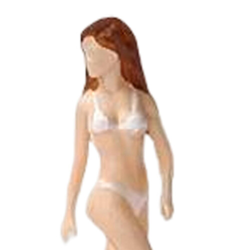 1:64 Scale Miniature Girls Model Tiny Character Model for Model Train 2
