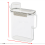 Laundry Detergent Container Dispenser Plastic Storage Box for Bathroom 1
