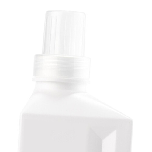 Laundry Bottle with Label Large Capacity for Detergent Home Use White 2