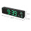 LED Digital Alarm Clock USB/Battery Temperature Large Mirror Display G 2