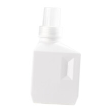 Laundry Bottle with Label Large Capacity for Detergent Home Use White