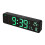 LED Digital Alarm Clock USB/Battery Temperature Large Mirror Display G 1