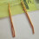 2pcs Aluminium Large-eye Bent Tip Tapestry Darning Needles Knitting Go 3