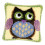 1 Set Pillows Latch Hook Kits Material Package for Kids Adults Owl 1