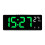 Digital Alarm Clock Simple Dimmable Large Display for Office Bedroom G 1