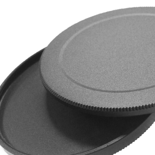 2x Metal Round Screw in Lens Filter Stack Caps Metal Protector Case 40 2