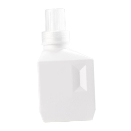 Laundry Bottle with Label Large Capacity for Detergent Home Use White 1