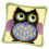 1 Set Pillows Latch Hook Kits Material Package for Kids Adults Owl 2