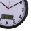 Modern Minimalist Wall Clock with Date and Temperature Large Display C 3