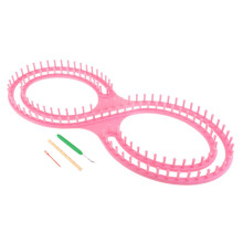 1 Set 8 Shape Knitting Loom Kit Weaving Tool for Beginner Hand Making
