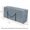 Artificial Christmas Tree Storage Bag Holiday Tree Case Gray 122x39x55 2