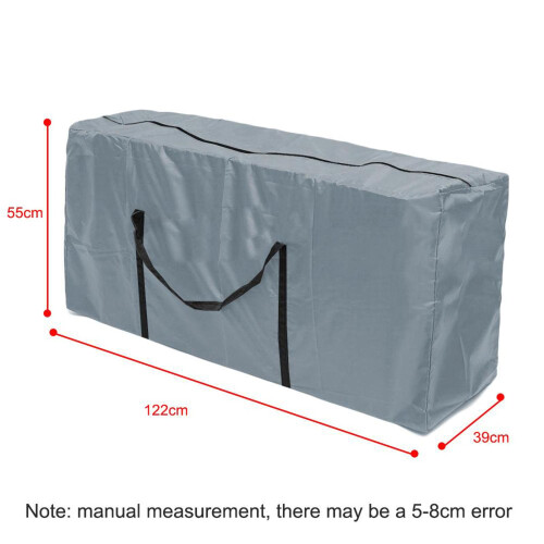 Artificial Christmas Tree Storage Bag Holiday Tree Case Gray 122x39x55 1