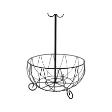 Fruit Bowl Holder with Banana Hanger Tree Kitchen Fruit Basket Stand L