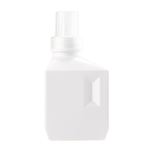 Laundry Bottle with Label Large Capacity for Detergent Home Use White 1