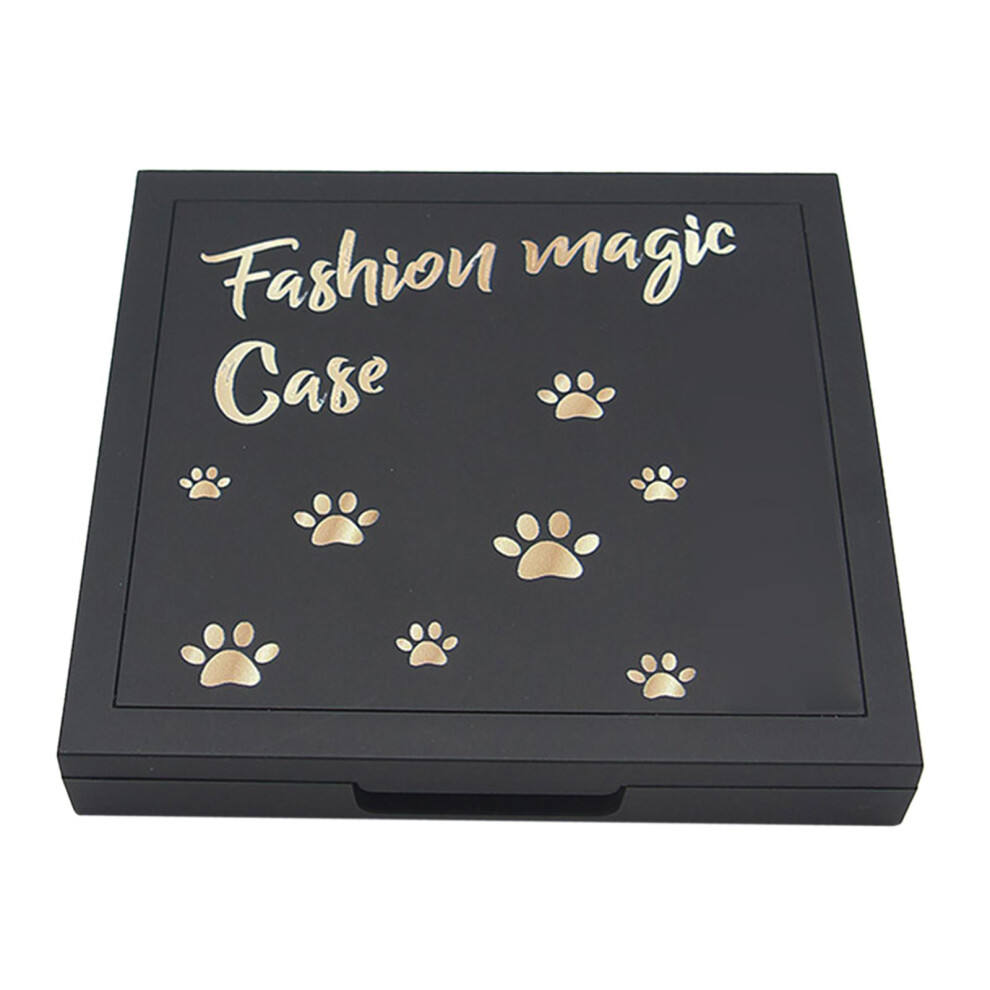 Empty Magnetic Eyeshadow Palette Large with Mirror for Lipstick Eyesha